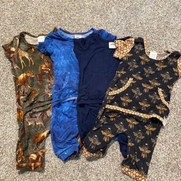 Ready Set Romper Bundle – Size 6–12M |  [💥BUNDLE 4 items] - Picture 1 of 2